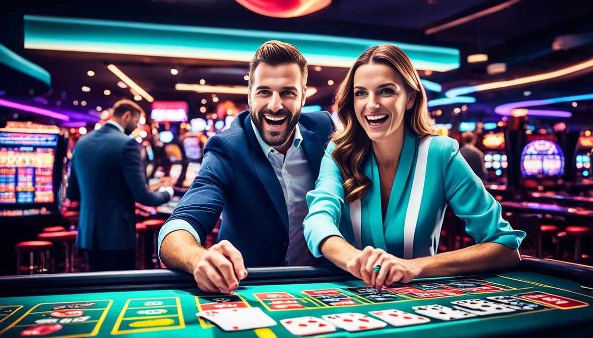 Tampilan ilustrasi permainan slot online di aplikasi togelhok
